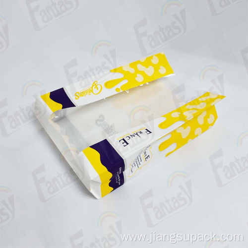 Paper Bread Loaf Bag Kraft Food Packaging